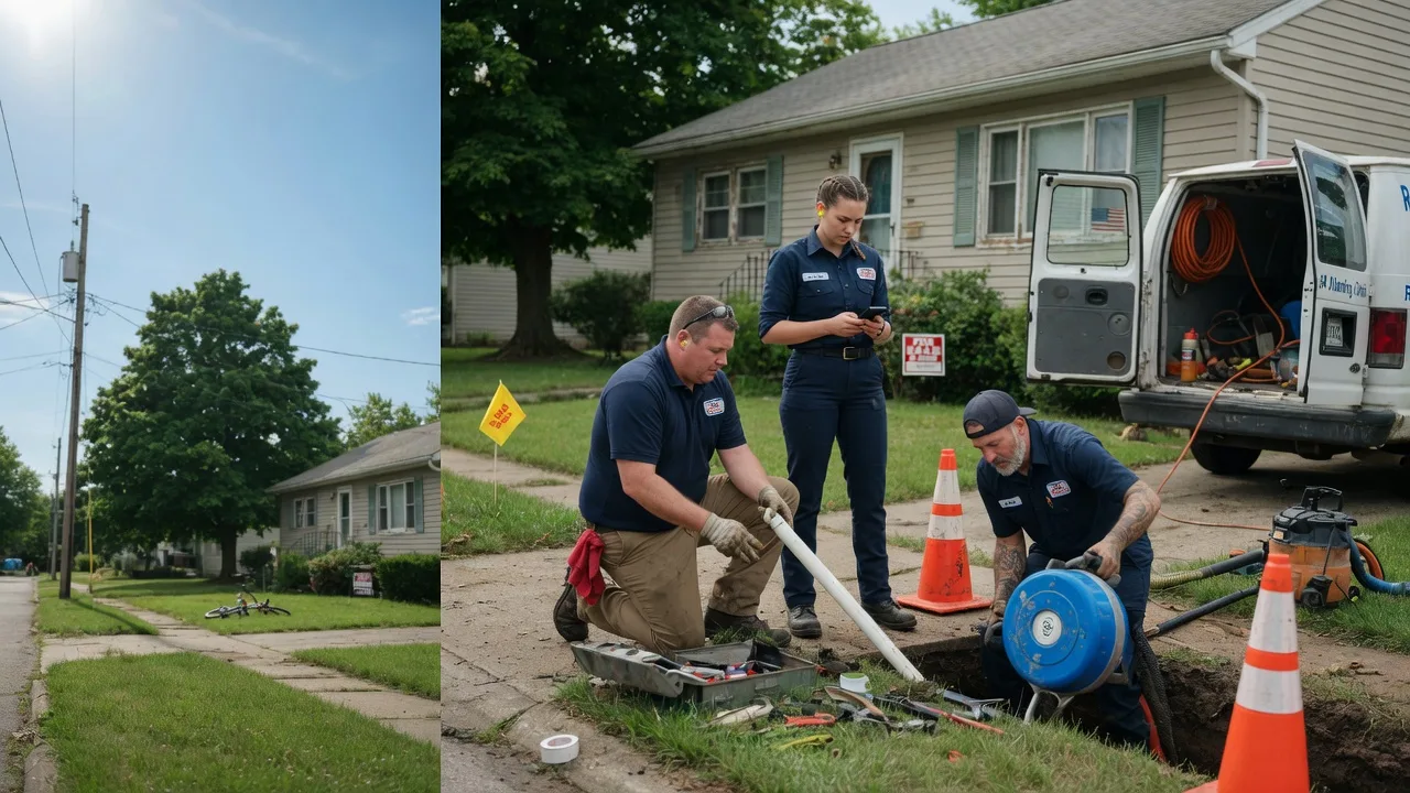 Sewer Line Repair in Geneseo, IL near me